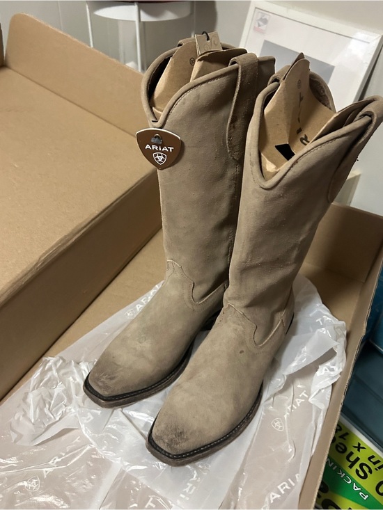 Ariat Shoes - Ariat Brown Leather Sole Cowboy Boot
